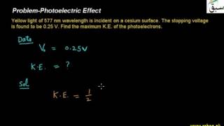 Problem-Photoelectric Effect