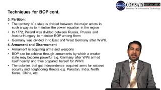 International Relations in Hindi Urdu HUM221 LECTURE 12