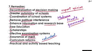 Essay Outline (Education) Part 3