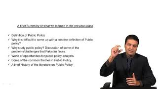 Public Policy Analysis MPA 404 LECTURE 02  MP4