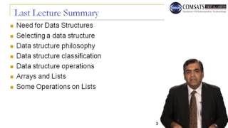 Data Structure in Urdu|Hindi  CSC211 LECTURE 08