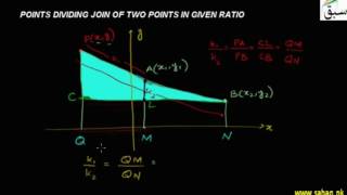 More on Points Dividing Join of Two Points in Given Ratio