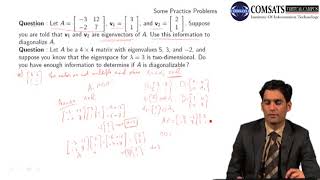 Linear Algebra in Hindi Urdu LECTURE  MTH231 LECTURE 26  Eigenvectors and Linear Transformation