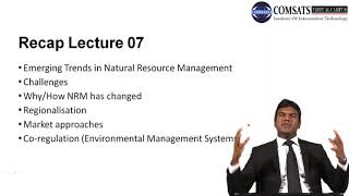 Natural Resource Planning and Management MPA514 LECTURE 08