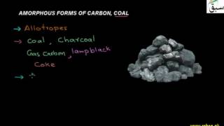 Amorphous Forms of Carbon, Coal